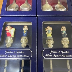 不二家 ペコ&ポコちゃんシルバースプーンコレクション  Peko & Poko Silver Spoon Collectionの画像
