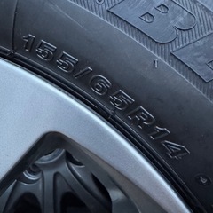 155/65//14 VRX スタッドレスアルミホイールセットの画像