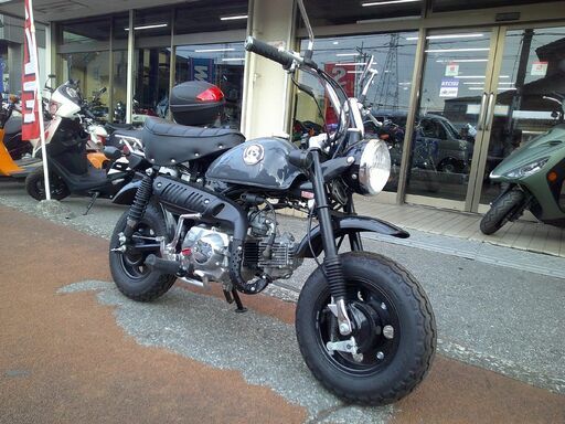 NO.5486　モンキー （Ｍｏｎｋｅｙ）　ＡＢ２７　４サイクル　クラッチ付き４速ミッション　グレー　 ☆彡