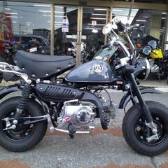 NO.5486　モンキー （Ｍｏｎｋｅｙ）　ＡＢ２７　４サイクル　クラッチ付き４速ミッション　グレー　 ☆彡の画像