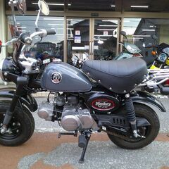 NO.5486　モンキー （Ｍｏｎｋｅｙ）　ＡＢ２７　４サイクル　クラッチ付き４速ミッション　グレー　 ☆彡の画像