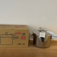 【未使用品】アサヒ軽金属　活力なべSW 5,5L 家庭用圧力鍋の画像