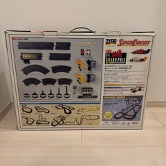【昭和レトロ】TYCO エポック社 スーパーサーキット スロットカー 鈴鹿F1(純正以外1台付き)の画像