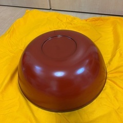 30cmお椀　茶色　2個の画像