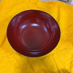 30cmお椀　茶色　2個の画像