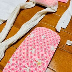 【おまとめ購入1000円割引】女の子3歳　七五三の肌着と帯紐【A】セット　川崎近辺なら追加費用でお届け可の画像