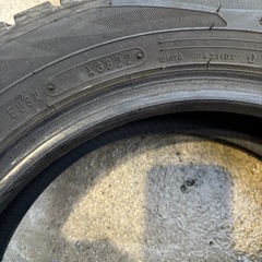 9部山バリ溝22年製造DUNLOPウィンターマックス02  155/65r14の画像