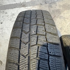 9部山バリ溝22年製造DUNLOPウィンターマックス02  155/65r14の画像