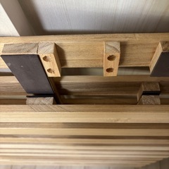 すのこベッド（長さ加工のため完品ではありません）の画像