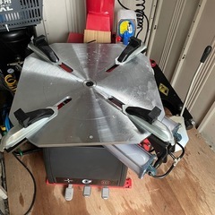 タイヤチェンジャー 100V  サポートアーム付きの画像