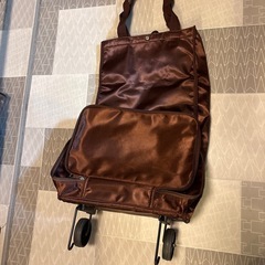キャスター付き　折りたたみバッグの画像