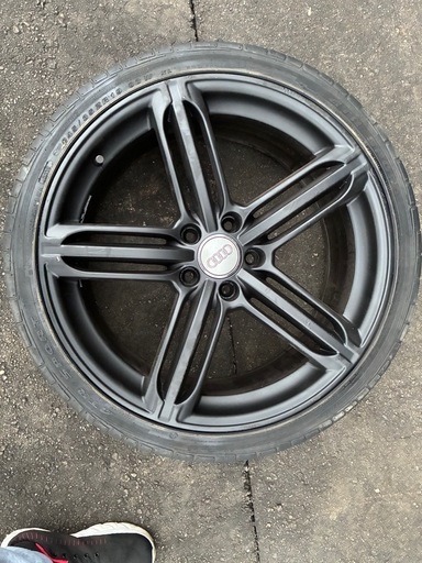 大幅値下げ！取りに来てくれる方限定 245/35R19 ホイル4本セット　アウディA4 クアトロに履いてました  ！