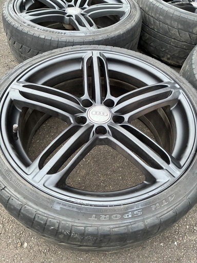 大幅値下げ！取りに来てくれる方限定 245/35R19 ホイル4本セット　アウディA4 クアトロに履いてました  ！