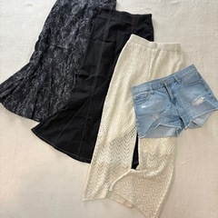 夏物レディースファッション古着8点の画像