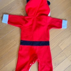 80サイズ！！ミッキーサンタさんはーと♡の画像