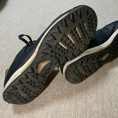 サッカーシューズ　25.0cm DUARIG ブラック　の画像