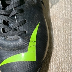 サッカーシューズ　25.0cm DUARIG ブラック　の画像