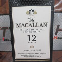 マッカラン 12年  シェリーカスク 箱付 未使用品 【ハンズクラフト宜野湾店】の画像