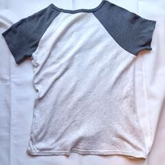 Calvin Klein グレー系 難あり ラグランスリーブ Tシャツ サイズLの画像
