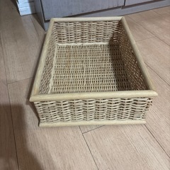 無印良品かごの画像