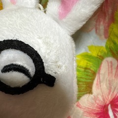 めがねうさぎ　ぬいぐるみキーチェーンの画像