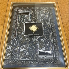 締切間近！売り切れ御免！【新品未開封】Rudolph Valentino 紳士 ブランド ハンカチ 2枚セットの画像