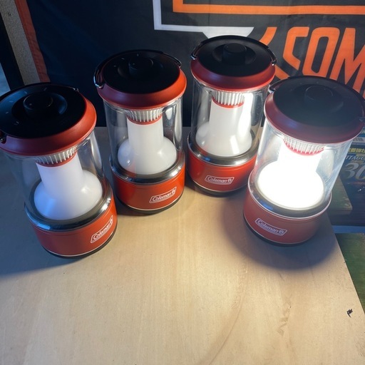 ❗️更に期間限定大幅値引き‼️コールマン　バッテリーガードランタンセット（バラ売り可能）