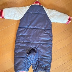 80サイズ！！スヌーピー冬用カバーオール の画像