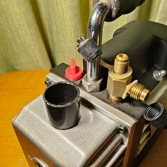 【引取限定】空調工具 電動真空ポンプ TW-0.5A 自動車エアコン修理用 エアコン 真空ポンプ 小型 エアコンガスチャージ ガス マニホールドゲージの画像
