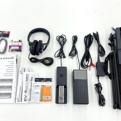 北海道 千歳市/恵庭市 Roland/ローランド シンセサイザー キーボード JUNO-DS76 2021年製 76鍵盤 スタンド/イス/ペダル/ヘッドホン/ケース等 付属品多数の画像