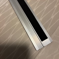 ステンレス　定規　滑り止めつきの画像