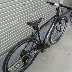 E625★　16800円★整備済み スポーツ中古自転車 CANOVER　ブラック　３×7　48ｃｍ【アルミクロスバイク】の画像