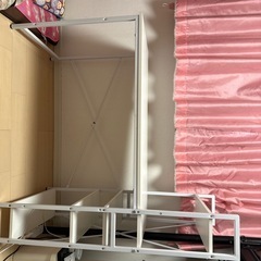 ラック付きデスク　椅子セット 【お値引可能】の画像