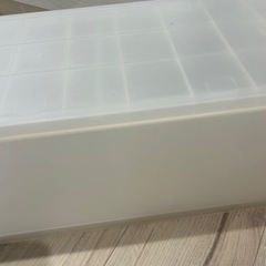 無印ポリプロピレン収納の画像