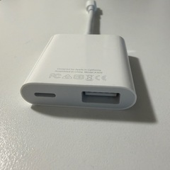 【純正品】Apple Lightning - USB 3カメラアダプタの画像