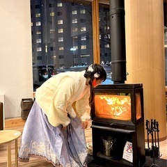  漢服 セットアップ 女子 冬用 アウター＋スカート 中国伝統服 中華風 可愛いの画像