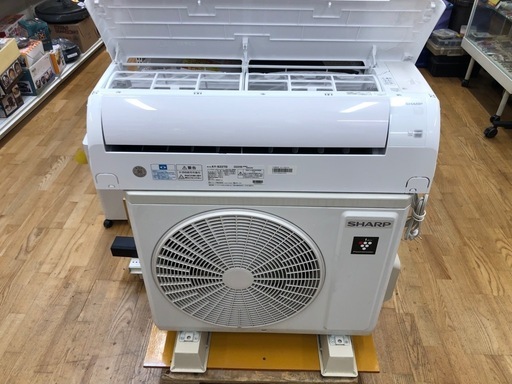 ★ジモティ特別価格?★K004★SHARP製★2024年製冷暖房兼用エアコン6畳用100V★3カ月間保証付き★取付手配可能