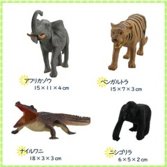 動物フィギュア
の画像
