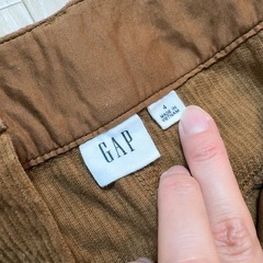 GAP レディース コーデュロイスカートの画像