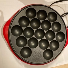 タコパに！たこ焼き器18個　たこやき　たこ焼き機　説明書ありの画像