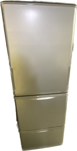 & 3ドアノンフロン冷凍冷蔵庫　SHARP シャープ　350L SJ-W351E-S 2019年製　動作確認済み