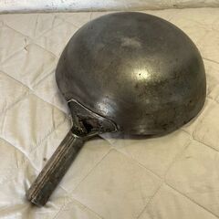 中華鍋 33cm 厨房 厨房機器 店舗 店舗用品 調理器具 キッチン用品 本格鍋 片手鍋 フライパン 鍋 調理鍋 ① A0742YGの画像