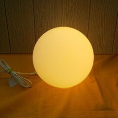 ボールランプ 卓上ライト テーブルランプ LED/白熱電球/電球型蛍光灯 40W 照明 西岡店の画像