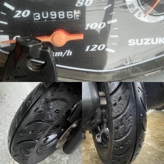 配達🉑🚚アドレスv125 希少k5の画像