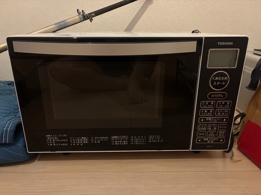 【TOSHIBA】2021年製　
オーブンレンジ　ER-V18