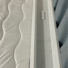 棚付きパイプベッド　セミダブル　にとりニトリ　　の画像