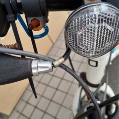  自転車 26インチ 白 シュプリーム ステッカーの画像