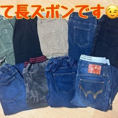 【28点セット】男児向け150cm薄手長袖長ズボンまとめ売りの画像