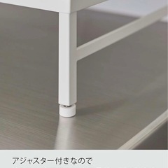 【山崎実業(Yamazaki)】シンクに渡せる 食洗機ラック ホワイトの画像