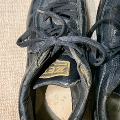 野球　スパイク　サイズ25.0　ZETT 黒の画像